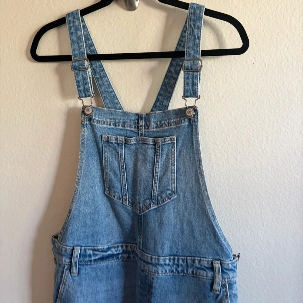 Old Navy Light Blue Denim Overalls - Picture 9 of 9
